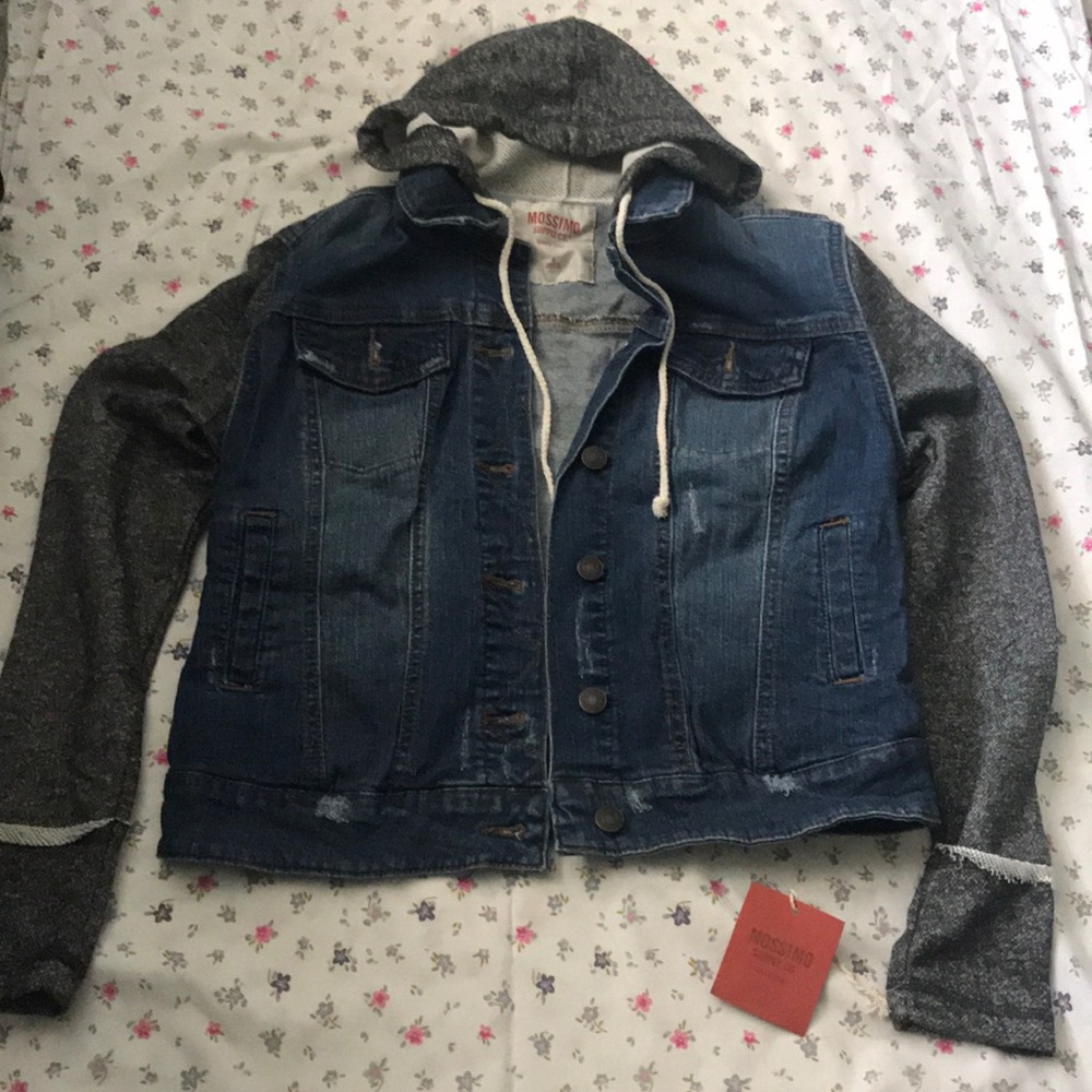 Hoodie Jean/ Denim Jacket